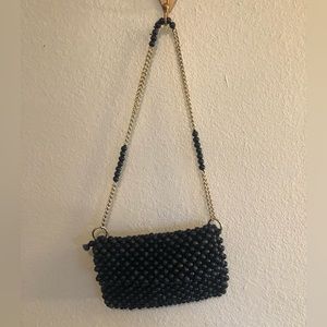 Vintage beaded shoulder bag